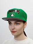 Бейсболка MITCHELL NESS арт. HHSS4225-BCEYYPPPGREN Boston Celtics NBA (зеленый)